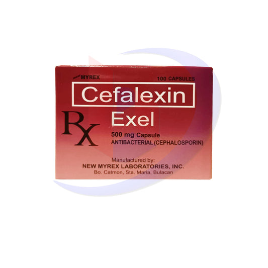 Cefalexin (Exel) 500mg Capsules 100's