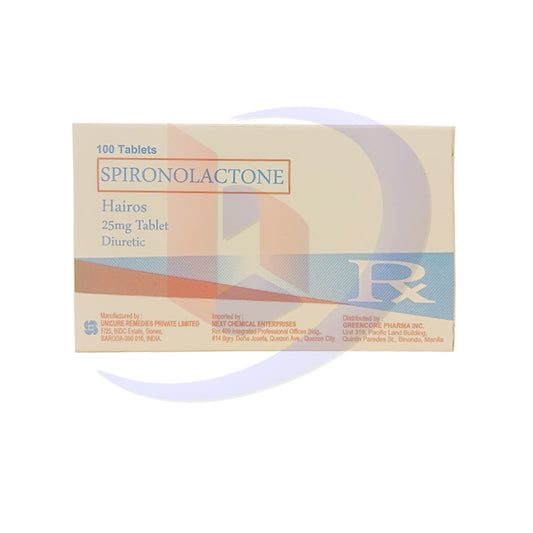 Spironolactone (Hairos)25mg Tablets