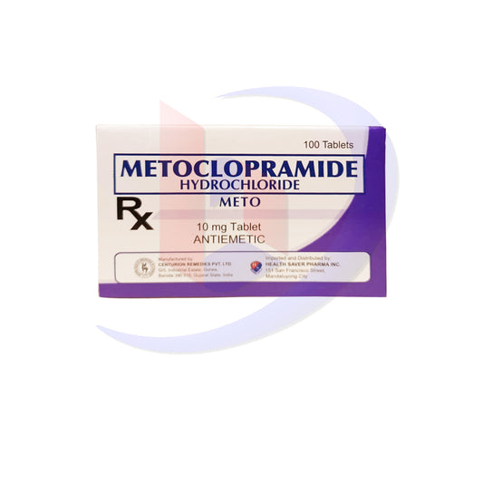 Metoclopramide Hydrochloride (Meto) 10mg Antiemetic Tablet 100's