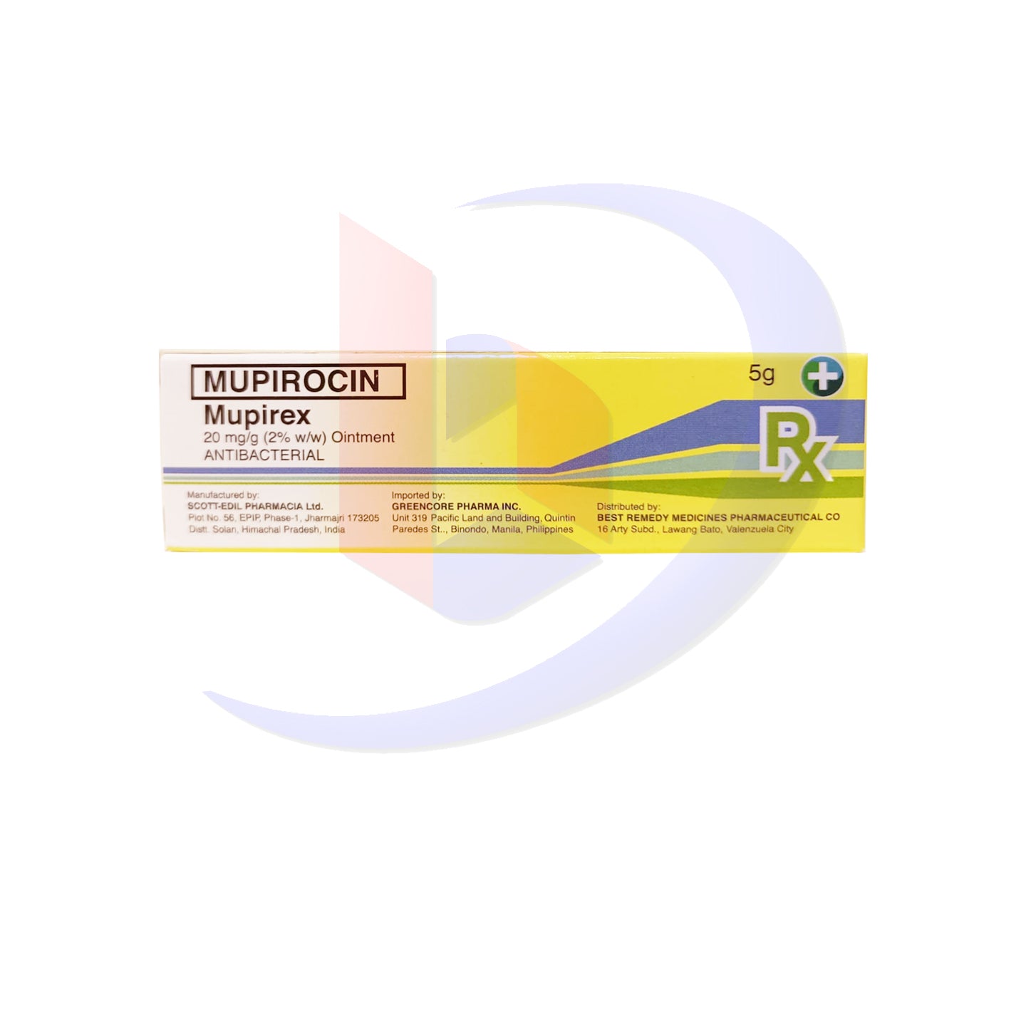 Mupirocin (Mupirex) 20mg/g (2@ w/w) Ointment 5g