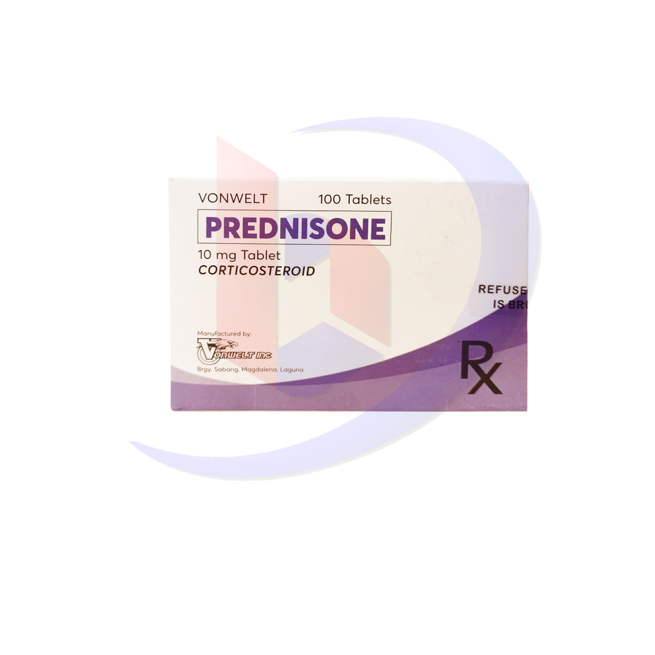 Prednisone (Vonwelt) 10mg Tablet 100's – Bambang Pharmaceutical Depot Inc.