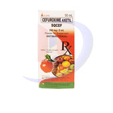 SQCEF Cefuroxime Axetil 250mg/5ml Powder for Suspension Antibacterial 50ml