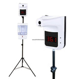 Stand Alone Thermal Scanner with Alcohol Spray