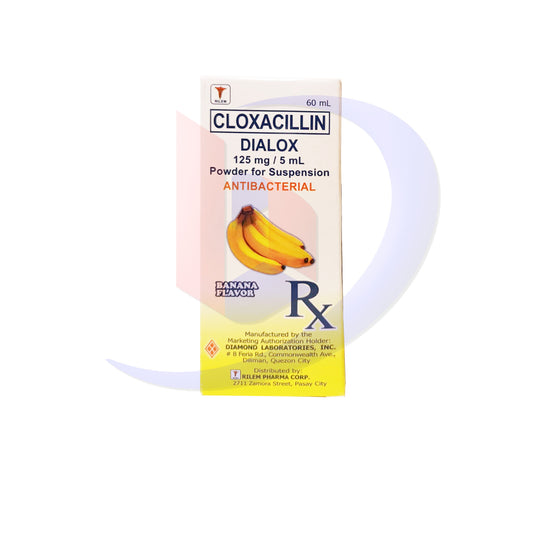 Cloxacillin (Dialox) 125mg/5ml Powder for Suspension 60ml
