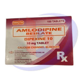 Amlodipine (Dipexine) 10mg Tablet 100's