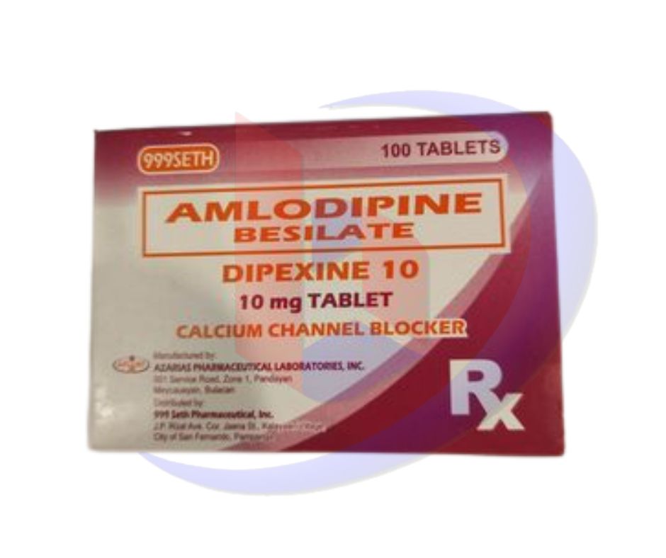Amlodipine (Dipexine) 10mg Tablet 100's