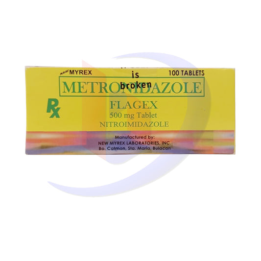 Metrodinazole (Flagex) 500mg Tablet 100's