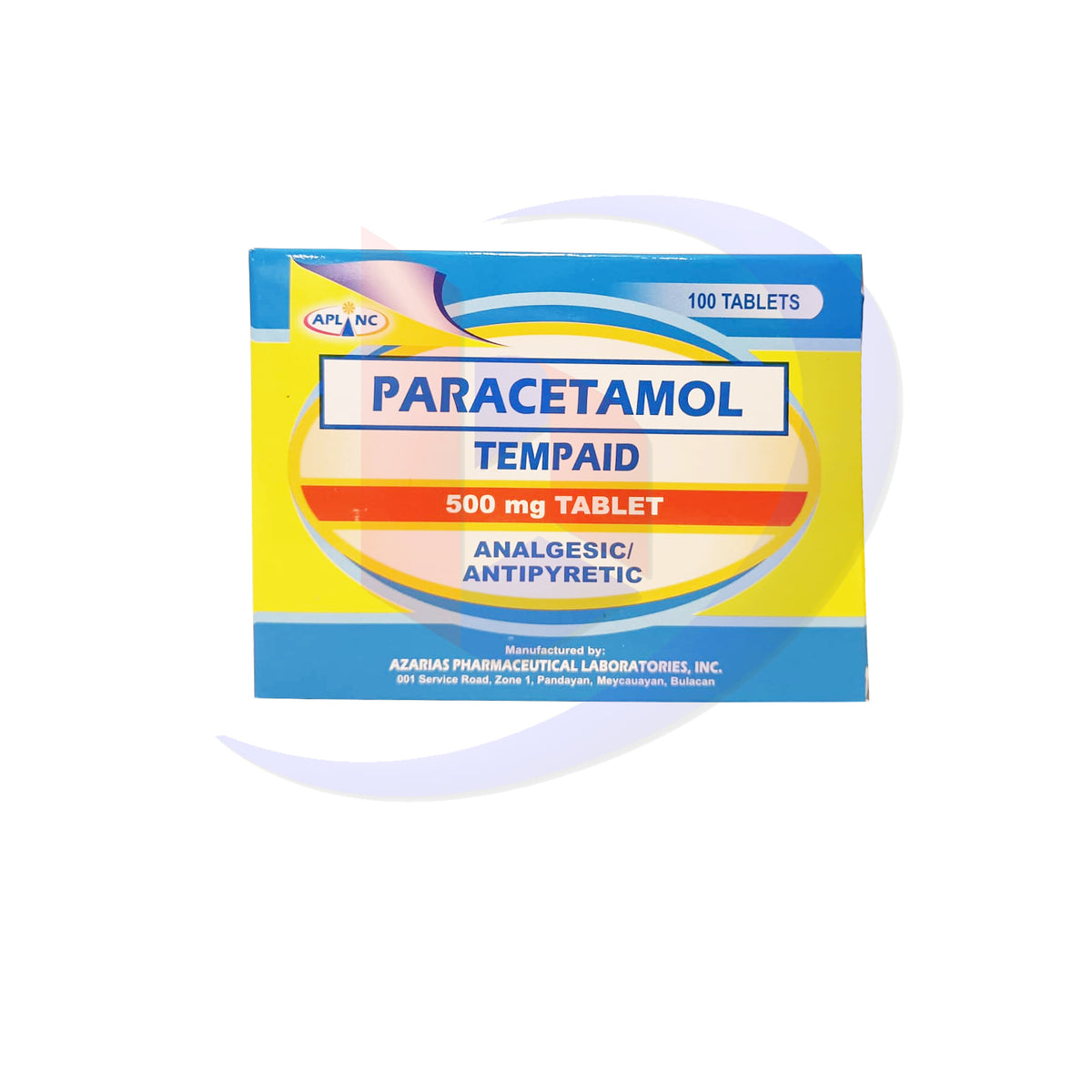 Temp Aid Paracetamol (Tempaid) 500mg Tablet 100's – Bambang Pharmaceutical Depot ...